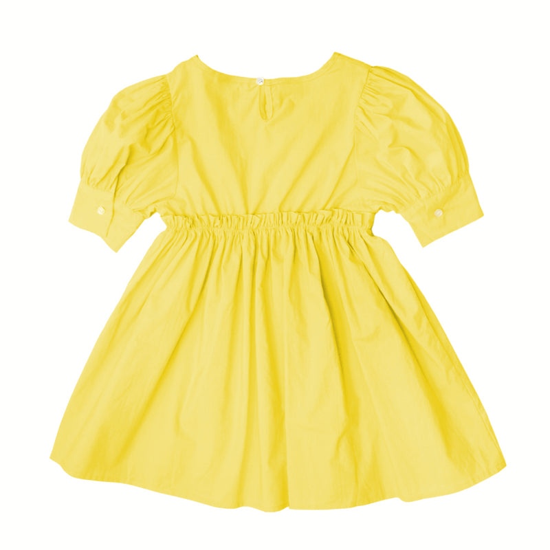 Empire Dress, Pineapple Yellow