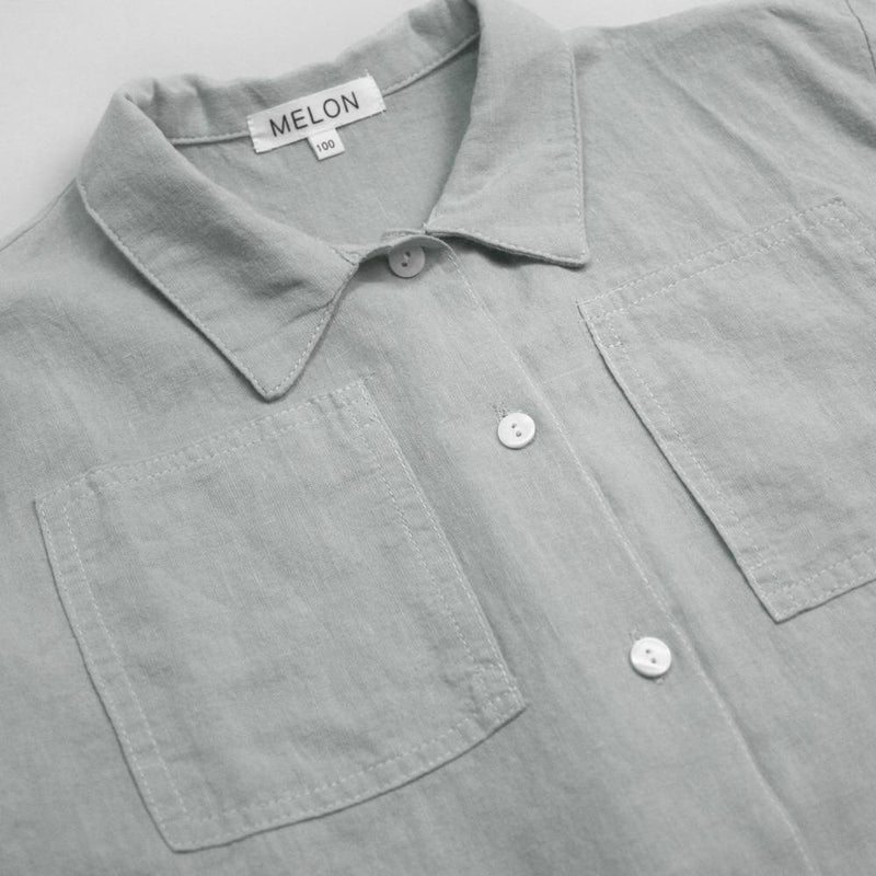 Cotton Linen Shirt, Stone