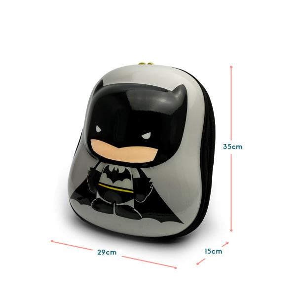 Licensed Justice League Batman 2D backpack measurement