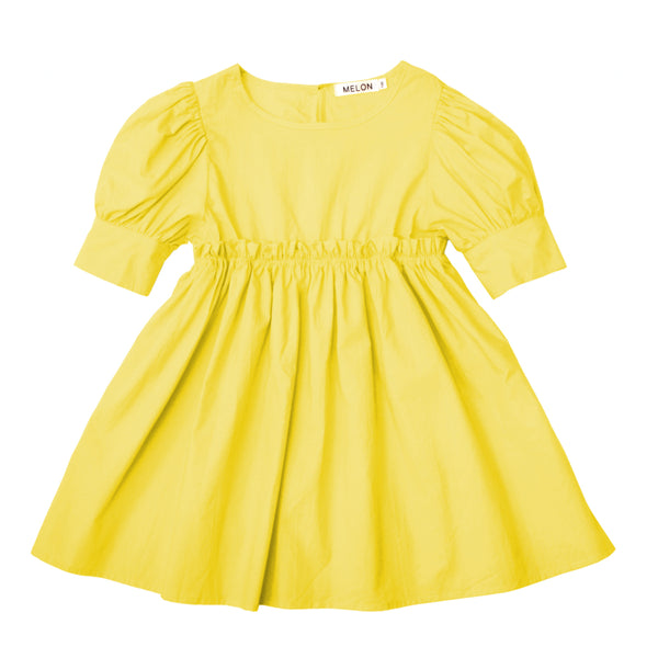 Empire Dress, Pineapple Yellow