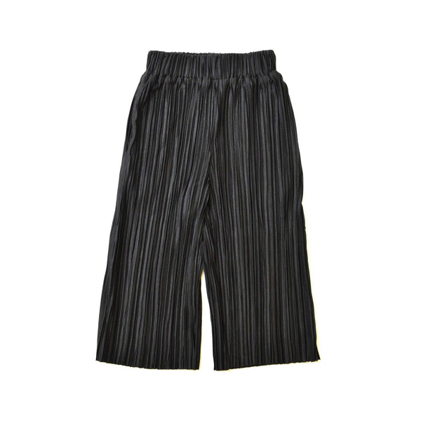 *Size 90 only* Pleated Culottes, Ebony
