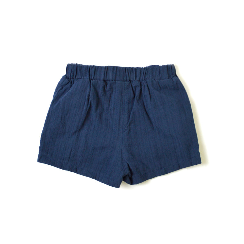 *Size 110 & 120 only* Bow Shorts, Navy
