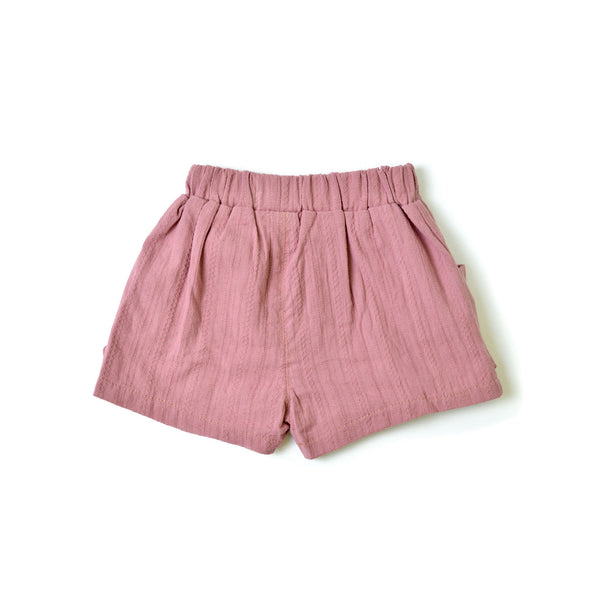 *Size 110 & 120 only* Bow Shorts, Grape