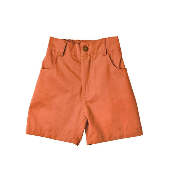 MELON Kids Bermuda Shorts, Carrot Orange