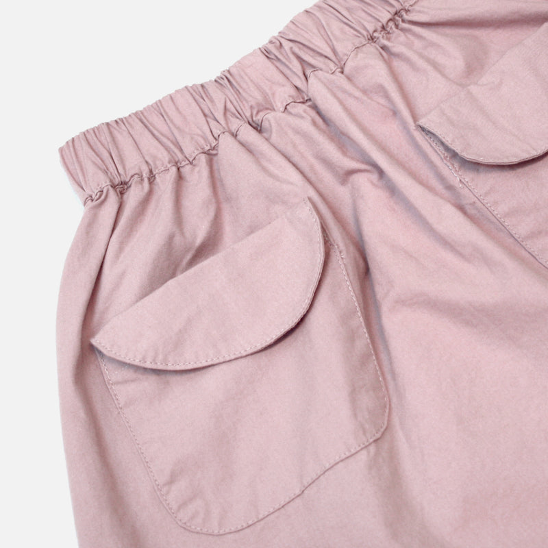 Flare Mini Skirt, Crepe Pink