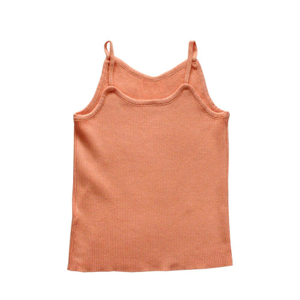 Knitted Tank Top, Apricot
