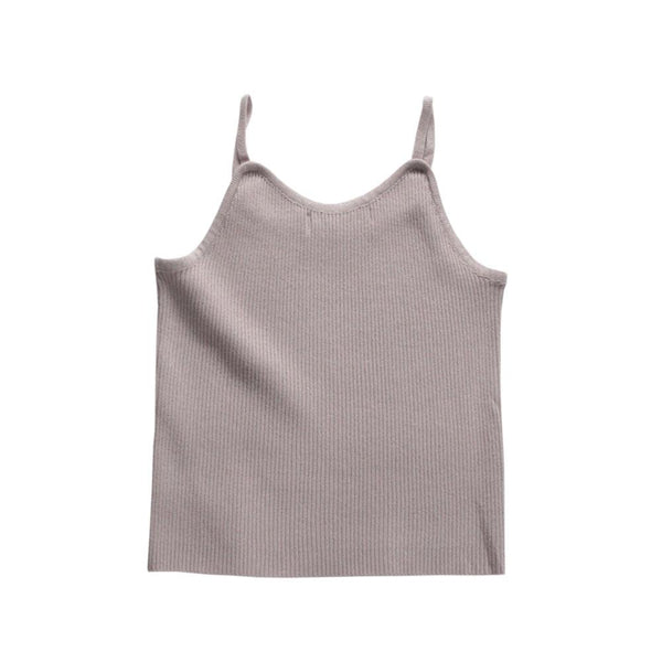 MELON Kids Knitted Tank Top, Heather