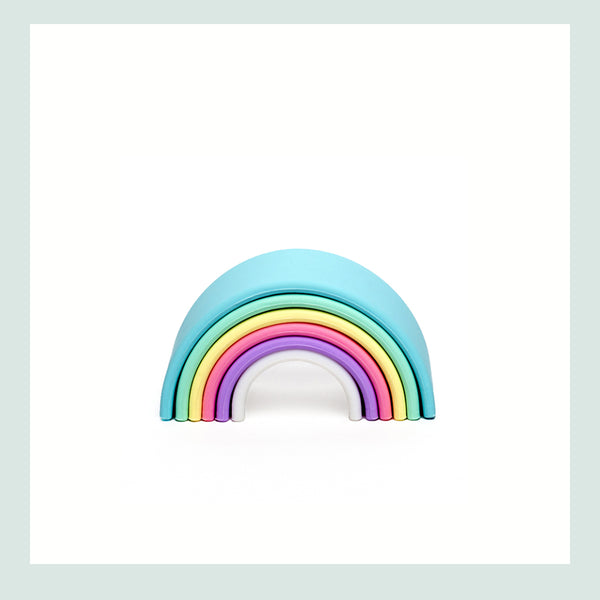 dëna Small Pastel Rainbow (6 pieces)